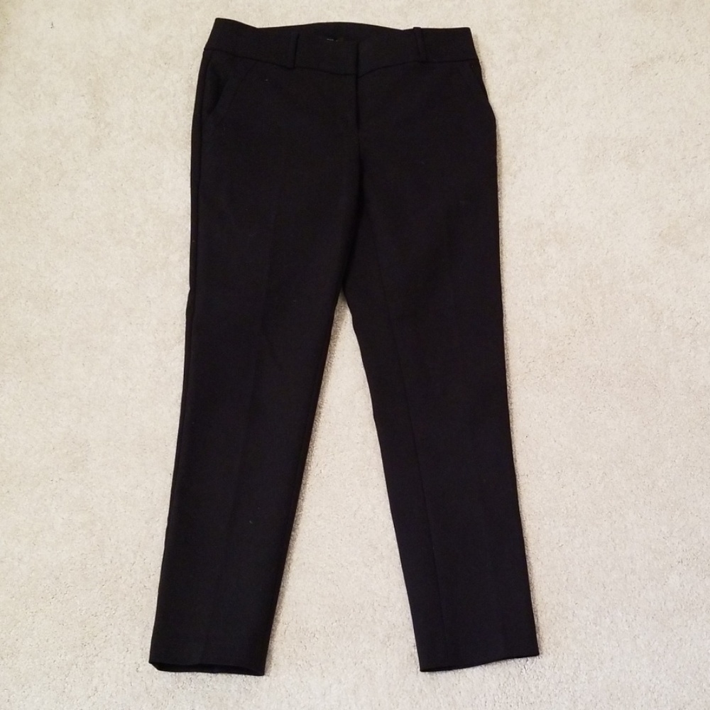 Loft black ankle pants